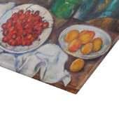 Stillleben Pauls Cezanne mit Kirschen und Schneidebrett (Ecke)