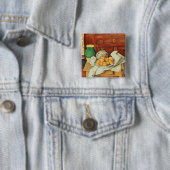 Stillleben Pauls Cezanne | mit Kommode, Button (Beispiel)