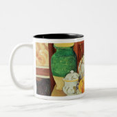 Stillleben Pauls Cezanne | mit Kommode, Zweifarbige Tasse (Links)