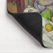 Stillleben Pauls Cezanne | mit Korb, 1888-90 Mousepad (Ecke)