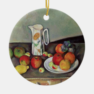 Stillleben Pauls Cezanne Paul Cezanne mit Keramikornament