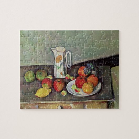Stillleben Pauls Cezanne | Paul Cezanne | mit Puzzle (Horizontal)