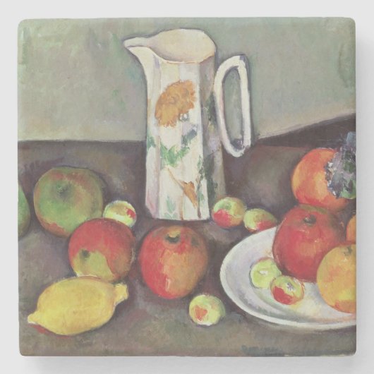 Stillleben Pauls Cezanne | Paul Cezanne | mit Steinuntersetzer (Vorderseite)