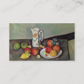 Stillleben Pauls Cezanne | Paul Cezanne | mit Visitenkarte (Rückseite)