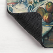 Stillleben Pauls Cezanne | von Pfirsichen und von Mousepad (Ecke)