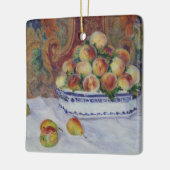 Stillleben Pierres Auguste Renoir | mit Pfirsichen Keramikornament (Links)