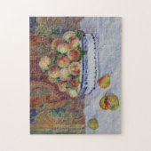 Stillleben Pierres Auguste Renoir | mit Pfirsichen Puzzle (Vertikal)