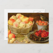 Stillleben Postkarte (Vorne/Hinten)