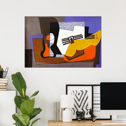 Stillleben Print Poster (Heimbüro)