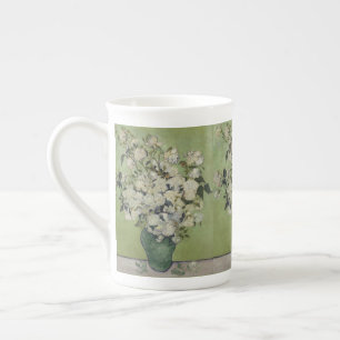 Stillleben Rosa Rosen in einer Vase von Van Gogh Porzellantasse