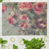 Stillleben, Rose des Vargemont | Renoir Geschirrtuch (Gefaltet)