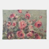 Stillleben, Rose des Vargemont | Renoir Geschirrtuch (Horizontal)