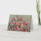 Stillleben, Rose des Vargemont | Renoir Karte (Vorderseite)