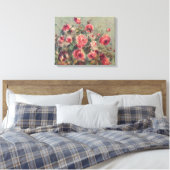 Stillleben, Rose des Vargemont | Renoir Leinwanddruck (Insitu (Schlafzimmer))
