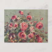 Stillleben, Rose des Vargemont | Renoir Postkarte (Vorderseite)