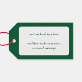 Stillleben Rose in einer Vase von Vincent van Gogh Geschenkanhänger (Rückseite Horizontal)