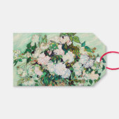 Stillleben Rose in einer Vase von Vincent van Gogh Geschenkanhänger (Vorderseite (Horizontal))