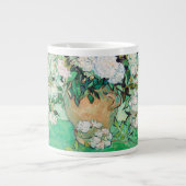 Stillleben Rose in einer Vase von Vincent van Gogh Jumbo-Tasse (Vorderseite)