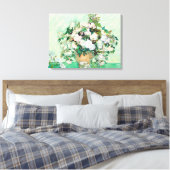 Stillleben Rose in einer Vase von Vincent van Gogh Leinwanddruck (Insitu (Schlafzimmer))