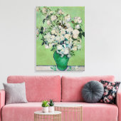 Stillleben Rose in einer Vase von Vincent van Gogh Leinwanddruck (Insitu (Wohnzimmer))