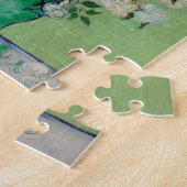 Stillleben Rose in einer Vase von Vincent van Gogh Puzzle (Seite)