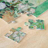 Stillleben Rose in einer Vase von Vincent van Gogh Puzzle (Seite)