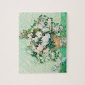 Stillleben Rose in einer Vase von Vincent van Gogh Puzzle (Vertikal)