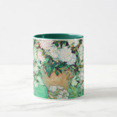 Stillleben Rose in einer Vase von Vincent van Gogh Tasse (Zentrum)