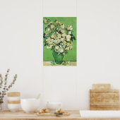 Stillleben - Rosen in einer Vase, van Gogh Poster (Küche)