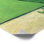 Stillleben - Rosen in einer Vase, van Gogh Poster (Ecke)