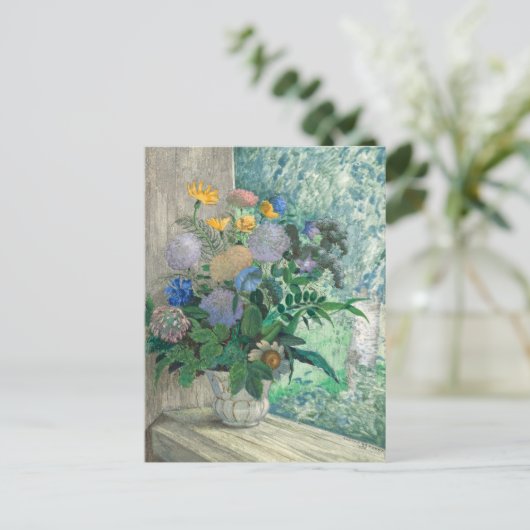 Stillleben | Sergey Chekhonin Postkarte (Stehend Vorderseite)