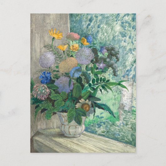 Stillleben | Sergey Chekhonin Postkarte (Vorderseite)