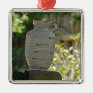 Stillleben Silbernes Ornament