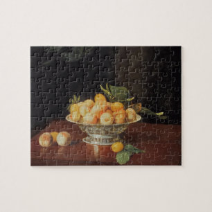 Stillleben T32176 der Pfirsiche, c.1700 Puzzle