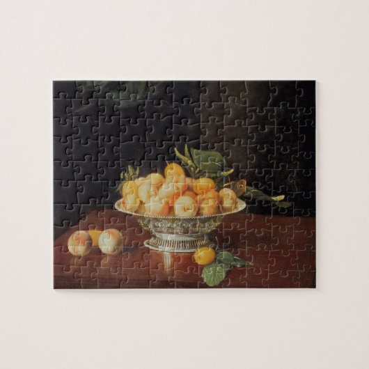 Stillleben T32176 der Pfirsiche, c.1700 Puzzle (Horizontal)