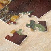 Stillleben T32176 der Pfirsiche, c.1700 Puzzle (Seite)