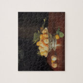 Stillleben T32176 der Pfirsiche, c.1700 Puzzle (Vertikal)