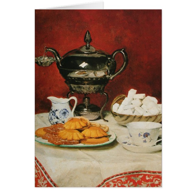 Stillleben-Tee und schmelzende Rollen - Albert (Vorne)