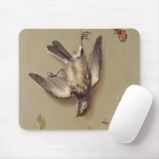 Stillleben toten Vögel und der Kirschen, 1712 Mousepad (Mit Mouse)