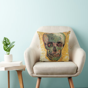 Stillleben Totenkopf von Vincent van Gogh Kissen