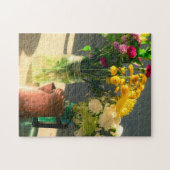 Stillleben und Blumenrätsel Puzzle (Horizontal)