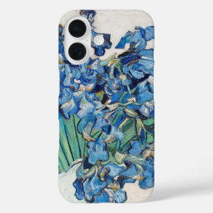 Stillleben: Vase mit Iren von Vincent van Gogh iPhone 16 Hülle