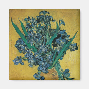 Stillleben-Vase mit Schwertlilien von Vincent van Magnet