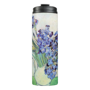 Stillleben-Vase mit Schwertlilien von Vincent van Thermosbecher