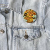 Stillleben - Vase mit zwölf Sonnenblumen, Vincent Button (Beispiel)