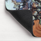 Stillleben Vincent van Goghs | mit Disteln, 1890 Mousepad (Ecke)
