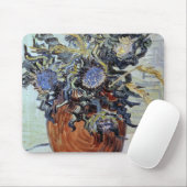 Stillleben Vincent van Goghs | mit Disteln, 1890 Mousepad (Mit Mouse)