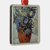 Stillleben Vincent van Goghs | mit Disteln, 1890 Silbernes Ornament (Rechts)