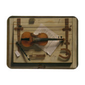 Stillleben, Violine und Musik Magnet (Horizontal)