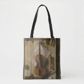 Stillleben, Violine und Musik Tasche (Vorderseite)